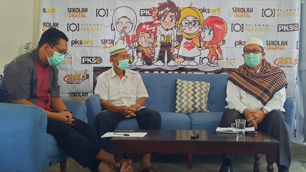Calon Walikota Binjai Rahmat Sorialam Harahap- Usman Jakfar Silaturahmi Gelar Media Gathering