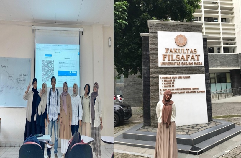 PERTUKARAN MAHASISWA PRODI ILMU FILSAFAT UNPAB DI UGM JOGJAKARTA DAN MANAJEMEN METAFISIKA