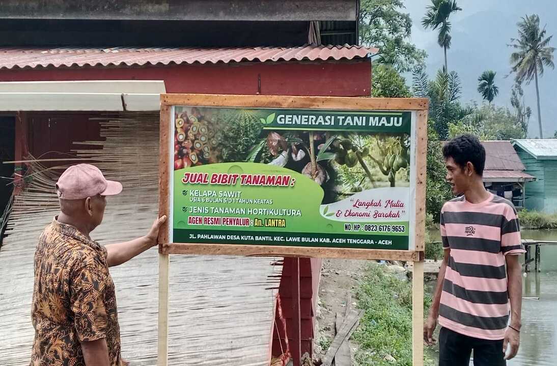 Samsir Kardi Bangkitkan Bisnis Bibit Sawit dan Hortikultura di Aceh Tenggara