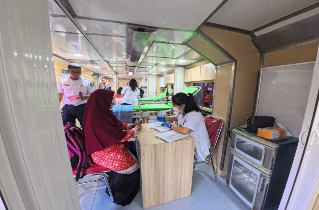 KAI Divre I Sumut: 200 Warga Terima Layanan Kesehatan Gratis
