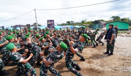 Kunjungi Yonif TP 908/GD, Pangdam I/BB Tegaskan Kesiapan Prajurit Hadapi Tugas