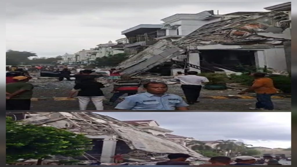 Rumah Mewah di Kawasan Kompleks Grand Polonia Meledak