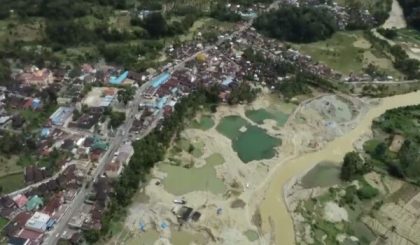 Rusaknya Sungai Akibat Pertambangan Emas Tanpa Izin, Warga Apresiasi Langkah Tegas Pemprov Sumut