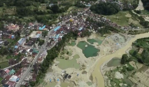 Rusaknya Sungai Akibat Pertambangan Emas Tanpa Izin, Warga Apresiasi Langkah Tegas Pemprov Sumut