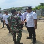 Bupati Deli Serdang Tinjau Perbaikan Jalan Sei Blumai dan Pembangunan Kantor Camat Tanjung Morawa