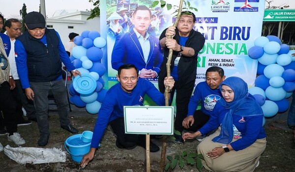 Partai Demokrat Gelar Gerakan Nasional Langit Biru Indonesia Asri