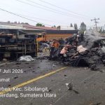 Polda Sumut Beri Penjelasan Kronologi Tabrakan di Sibolangit dan Berikut Nama - Nama Korban