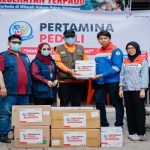 Pertamina Patra Niaga Regional Sumbagut Gerak Cepat Salurkan Bantuan Penanggulangan Asap di Kerumutan, Pelalawan