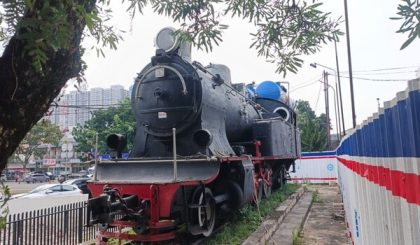 Berusia 113 Tahun, Lokomotif DSM 38 Tetap Dirawat KAI di Stasiun Medan