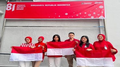 PT Bank Rakyat Indonesia Kantor Cabang Medan Thamrin Menyemarakkan Hari Ulang Tahun Ke-81 Kemerdekaan Republik Indonesia