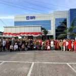 BRI Cabang Lubuk Pakam Peringatan Hari Ulang Tahun Ke-81 Republik Indonesia
