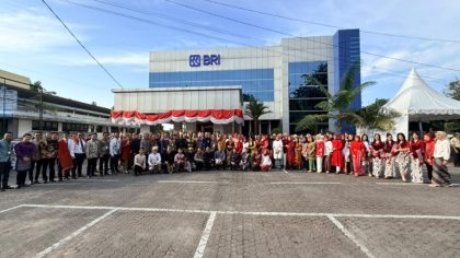 BRI Cabang Lubuk Pakam Peringatan Hari Ulang Tahun Ke-81 Republik Indonesia