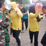 Persit KCK Ranting XVII Koramil 0201-16/TM Gelar Beragam Perlombaan