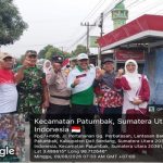 Babinsa Koramil 0202/15 DT Kawal Jalan Sehat di Patumbak