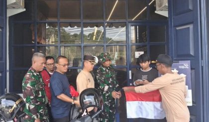 Meriahkan HUT Ke-81 RI, Koramil 0201-05/MB Galakkan Gotong Royong dan Penghijauan
