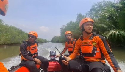 SAR Temukan Korban Sampan Tenggelam di Belawan