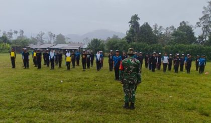 TNI Gembleng 45 Calon Paskibra