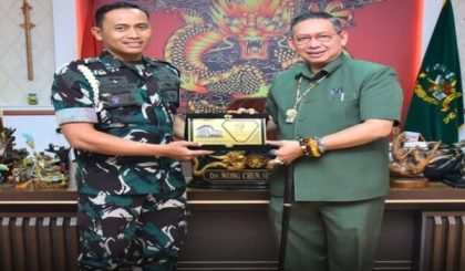 Ketua DPRD Kota Medan, Drs. Wong Chun Sen, M.Pd.B., Menerima Kunjungan Kerja Komandan Detasemen Polisi Militer I/5 Medan, Letkol Cpm Atep Priatna, S.H., M.Tr.Mil., M.Han