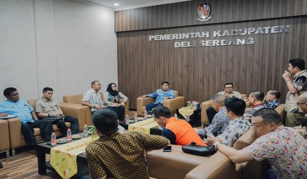 Investor China Jajaki Industri Daur Ulang di Deli Serdang