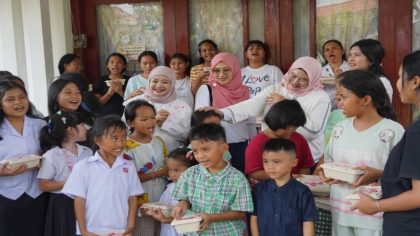Pertamina Patra Niaga Regional Sumbagut sukses menyelenggarakan kegiatan Rekor MURI Memasak dengan Bright Gas di Lapangan Merdeka Medan