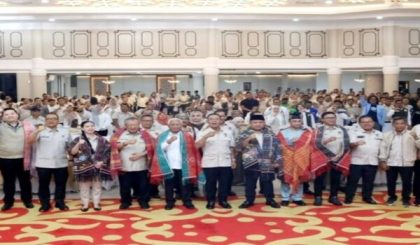 Musyawarah Daerah (Musda) DPD HKTI Sumatera Utara Berlangsung Di Aula Raja Inal Siregar Lantai II Kantor Gubernur Sumatera Utara, Medan.