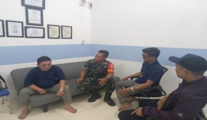 Babinsa Komsos di Dapur MBG Deli Serdang, Tekankan Komunikasi dan Lingkungan Kerja Bersih