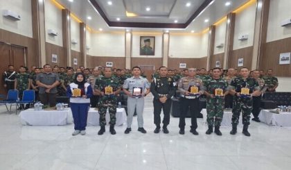 TNI Medan Dibekali Safety Riding hingga P3K