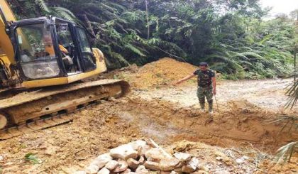 Lanjutkan Pembukaan Jalan