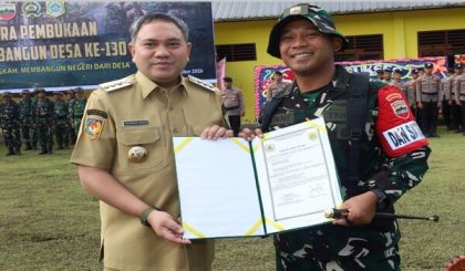 TMMD ke-130 Satukan Langkah TNI
