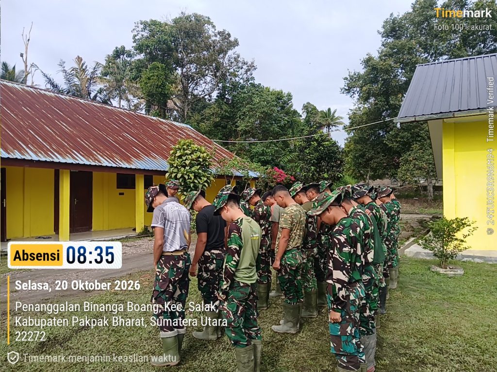 Satgas TMMD ke-130 Mantapkan Kesiapan