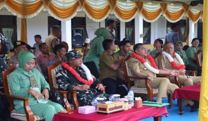 Bupati Franc Bernhard Tumanggor Tekankan Gotong Royong dalam TMMD ke-130
