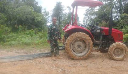 Kejar Target Buka Jalan di Pakpak Bharat