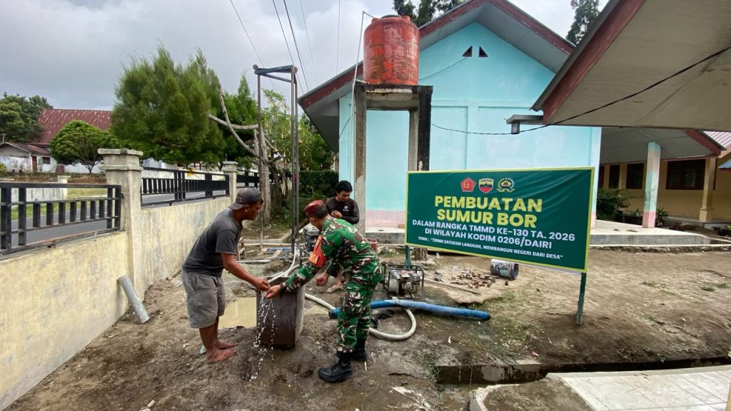 Sumur Bor TMMD