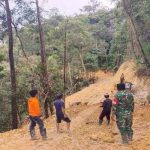 Jalan TMMD Sibongkaras Capai 75 Persen