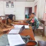 Babinsa 03/Parongil Sosialisasikan Penerimaan TNI