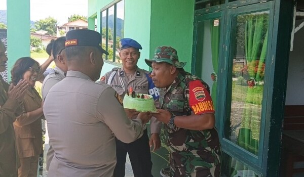 TNI-Polri dan Pemerintah Kecamatan Kompak Rayakan